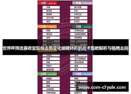 世界杯预选赛收官阶段走势变化暗藏转折的战术前瞻解析与格局走向
